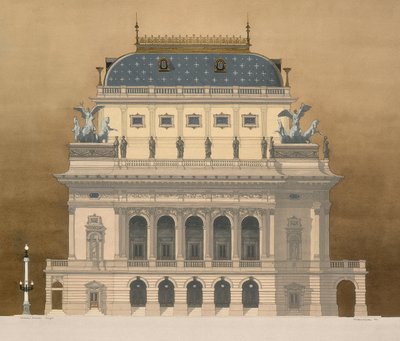 Théâtre national, Prague, République tchèque - Andras Kaldor