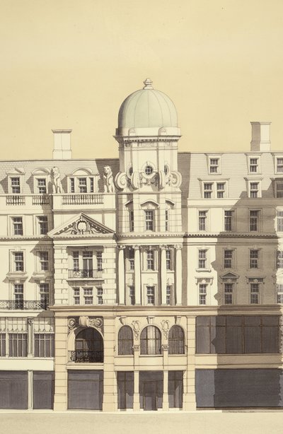 The Linen Hall (détail), Regent Street, Londres - Andras Kaldor