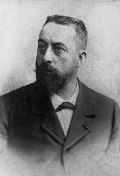 Alfred Nicolas Rambaud (1842-1905), photographié entre 1880-1895, extrait de la collection Félix Potin, 500 célébrités contemporaines, Politicien français France - Andre Adolphe Eugene Disderi