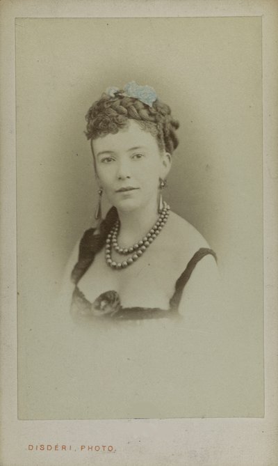 Portrait de Cora Pearl 1836-1886, vers 1865 - Andre Adolphe Eugene Disderi