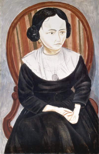 Fille en noir, vers 1913 (huile sur toile) - Andre Derain
