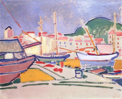 Port, vers 1905 (huile sur toile) - Andre Derain