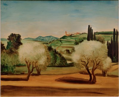 Paysage avec des oliviers - Andre Derain