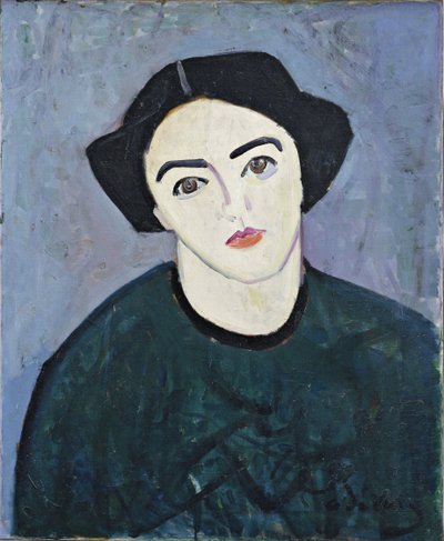 Madame Derain en vert - Andre Derain