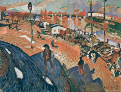 Le pont du Pecq - Andre Derain