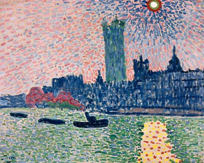 Westminster depuis la rive sud, Londres - Andre Derain