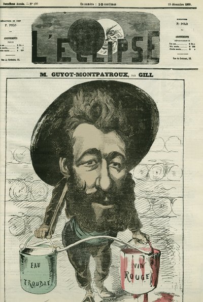 Guyot-Montpayroux, homme politique français. Couverture dans « L