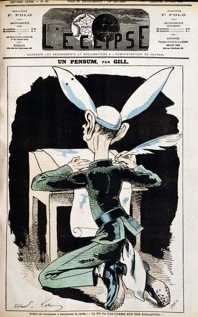 Écolier avec bonnet d
