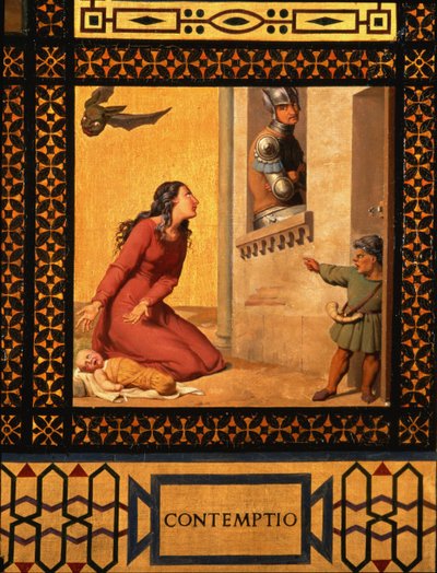 Le Bien et le Mal : Mépris (détail) - Andre Jacques Victor Orsel