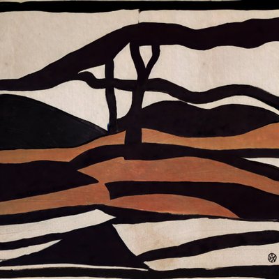 Paysage désertique abstrait - André Viana