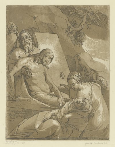Mise au tombeau du Christ - Andrea Andreani