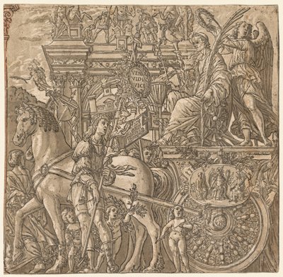Le Triomphe de Jules César : César triomphant, 1593-99 - Andrea Andreani