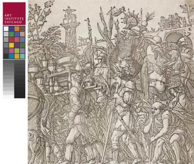 Triomphe de César, 1599 - Andrea Andreani