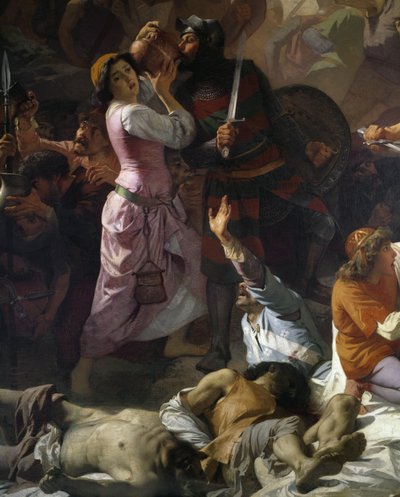 Affrontement entre les citoyens de Tortona et l