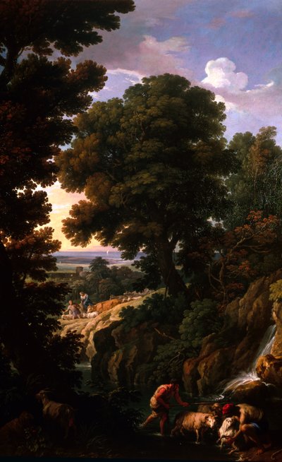Paysage avec bergers, c.1730 - Andrea Locatelli