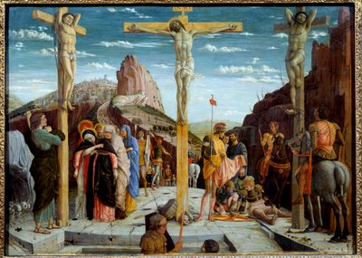 Le Calvaire. Peinture par Andrea Mantegna (1431-1506) XVe siècle - Andrea Mantegna