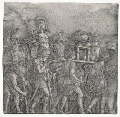 Les Triomphes de César : Les Porteurs de Corselet, vers 1495 - Andrea Mantegna