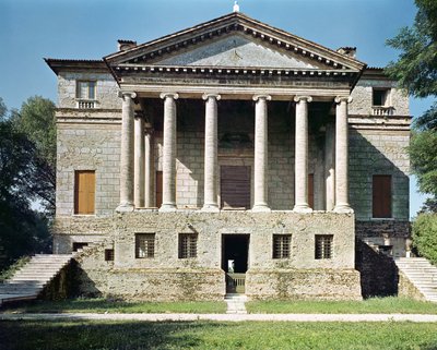 Vue de la façade principale, construite en 1559-60 - Andrea Palladio