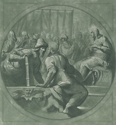 Le Christ confondant les docteurs, 1750-1770 - Andrea Scacciati