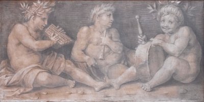 Scène avec des figures dans le style classique - Andrea del Sarto