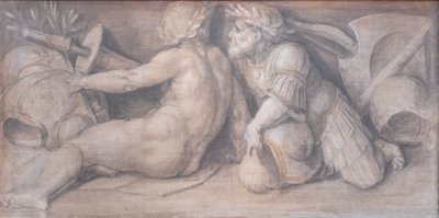 Scène avec des figures dans le style classique - Andrea del Sarto