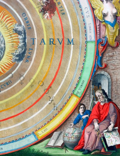 Un astronome, détail d