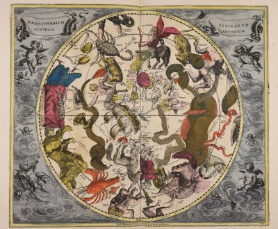 Haemisphaerium stellatum australe antiquum - Andreas Cellarius
