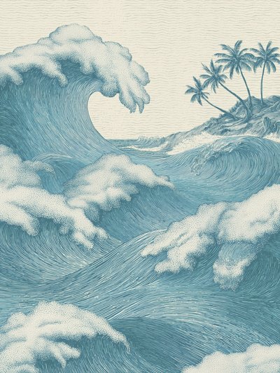 Vagues tropicales déferlantes - Andreas Magnusson