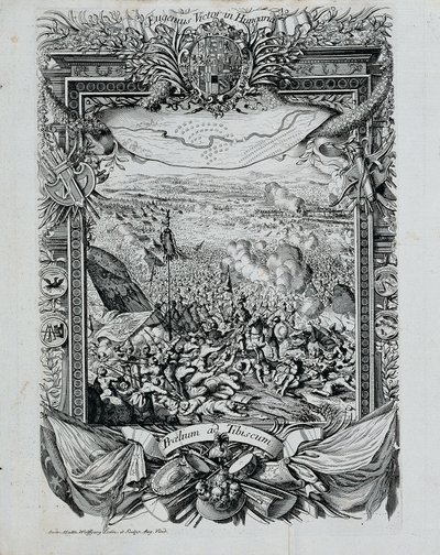 La victoire du prince Eugène de Savoie en Hongrie - Andreas Matthias Wolffgang