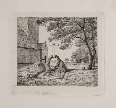 Tombe de Lundbye au cimetière de Bedsted en Jutland du Sud - Andreas Peter Madsen