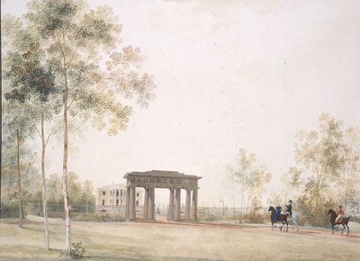 Porte du parc à Tsarskoïe Selo, après 1821 - Andrei Yefimovich Martynov
