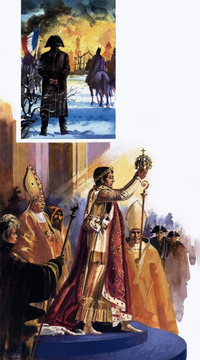 Scène du couronnement et Napoléon - Andrew Howat