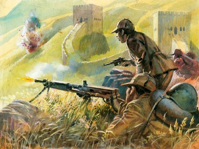 Combattre le long de la Grande Muraille de Chine - Andrew Howat