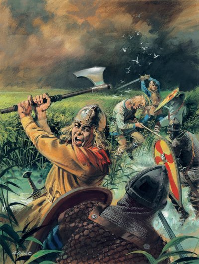 Hereward the Wake (gouache sur papier) - Andrew Howat