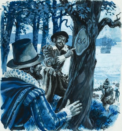 Initiales sur un arbre - Andrew Howat
