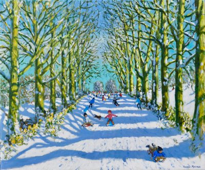 Amusement au soleil et à la neige, Derby, 2022 - Andrew Macara