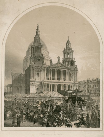 Arrivée à la cathédrale Saint-Paul, Londres - Andrew Maclure