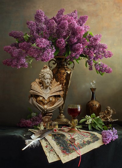 Lilas baroque et buste - Andrey Morozov
