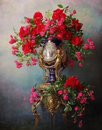 Roses élégantes et ouvragées - Andrey Morozov