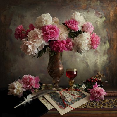 Nature morte aux fleurs - Andrey Morozov