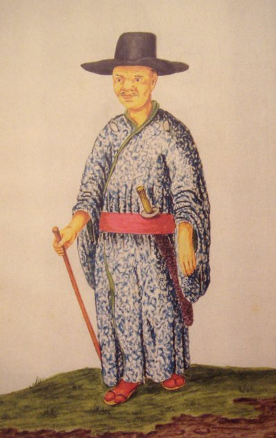 Chrétien japonais à Jakarta vers 1656 par Andries Beeckman - Andries Beeckman