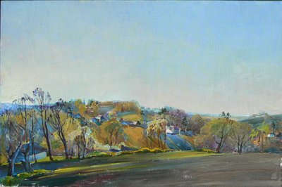 Les collines ensoleillées du printemps - Andrii Kutsachenko