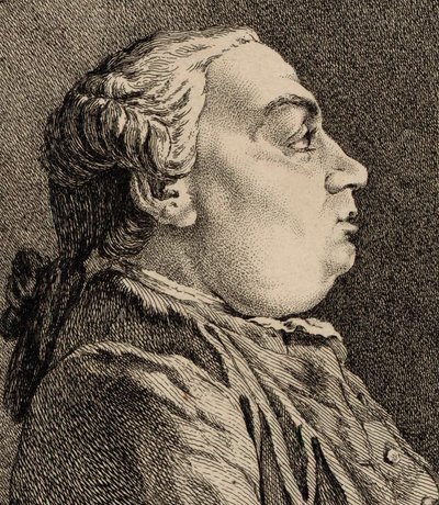 Portrait du compositeur Niccolò Jommelli - Ange Laurent de Lalive de Jully