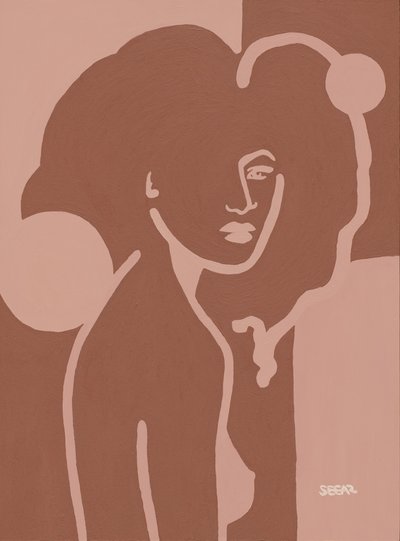 Femme nue minimaliste - Angela Seear