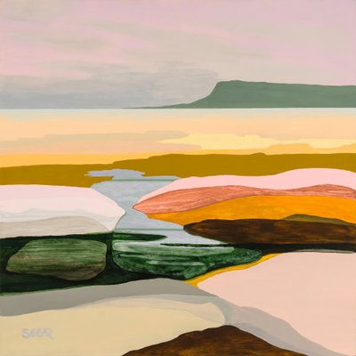 Paysage abstrait serein - Angela Seear