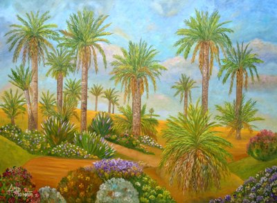 Une oasis dynamique au cœur du désert - Angeles M. Pomata