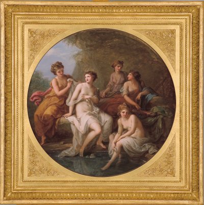Diane et ses nymphes se baignant - Angelica Kauffmann
