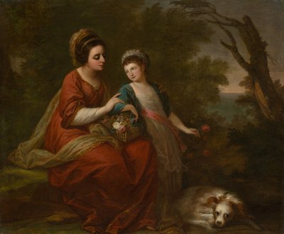 Mme Hugh Morgan et sa fille - Angelica Kauffmann