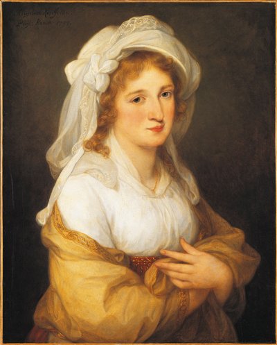 Portrait de la Princesse Maria Josepha Hermenegild Esterhazy - Angelica Kauffmann