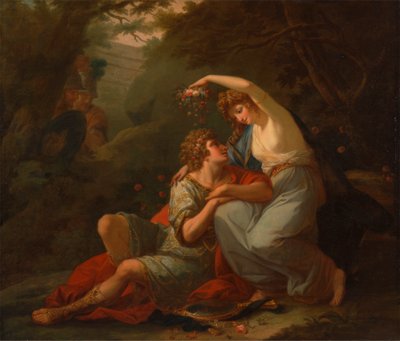 Rinaldo et Armida - Angelica Kauffmann